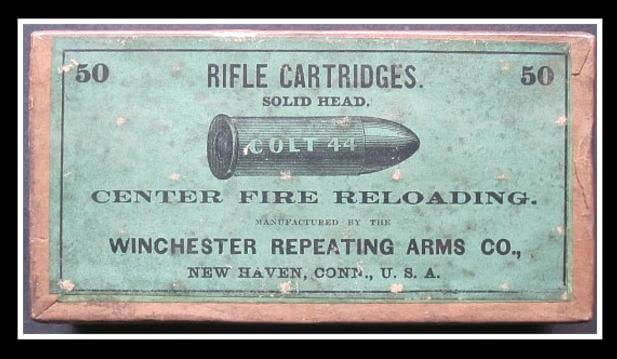 Colt 44 Center Fire Cartridges
